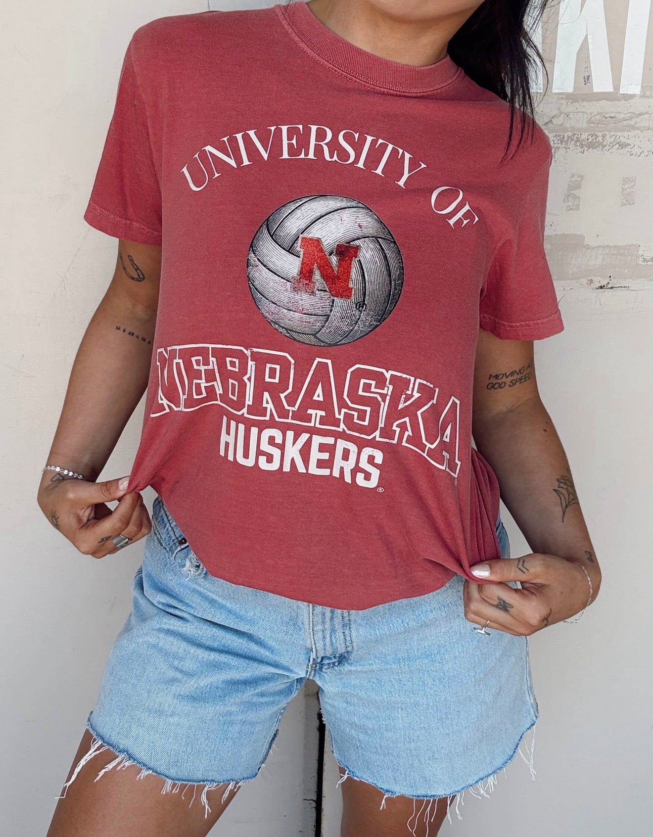 University of Nebraska Volleyball Tee