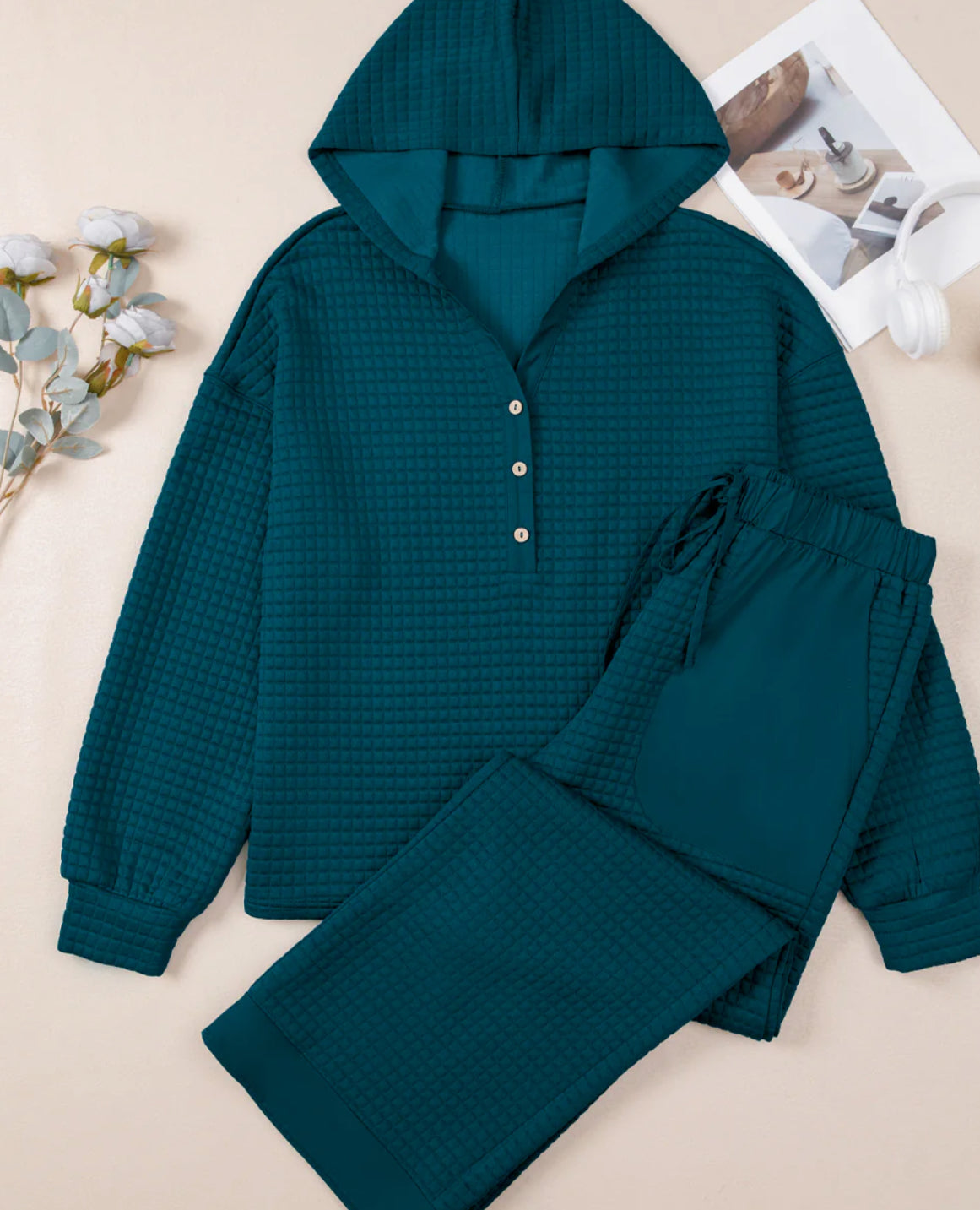 Waffle Textured Set