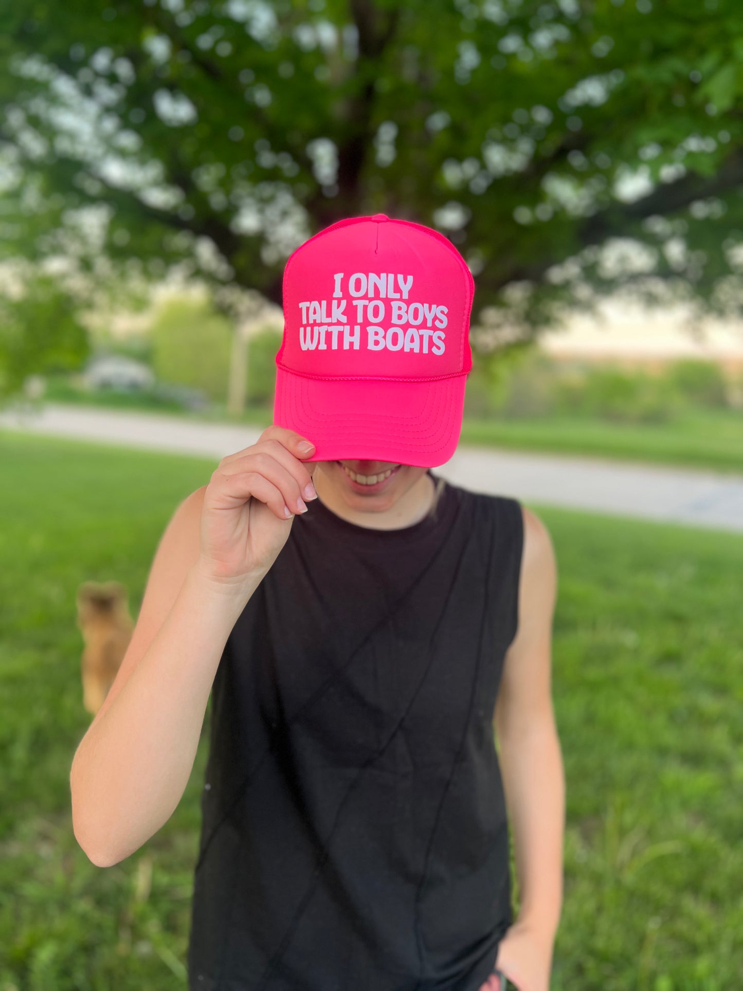 Boys With Boats Trucker Hat