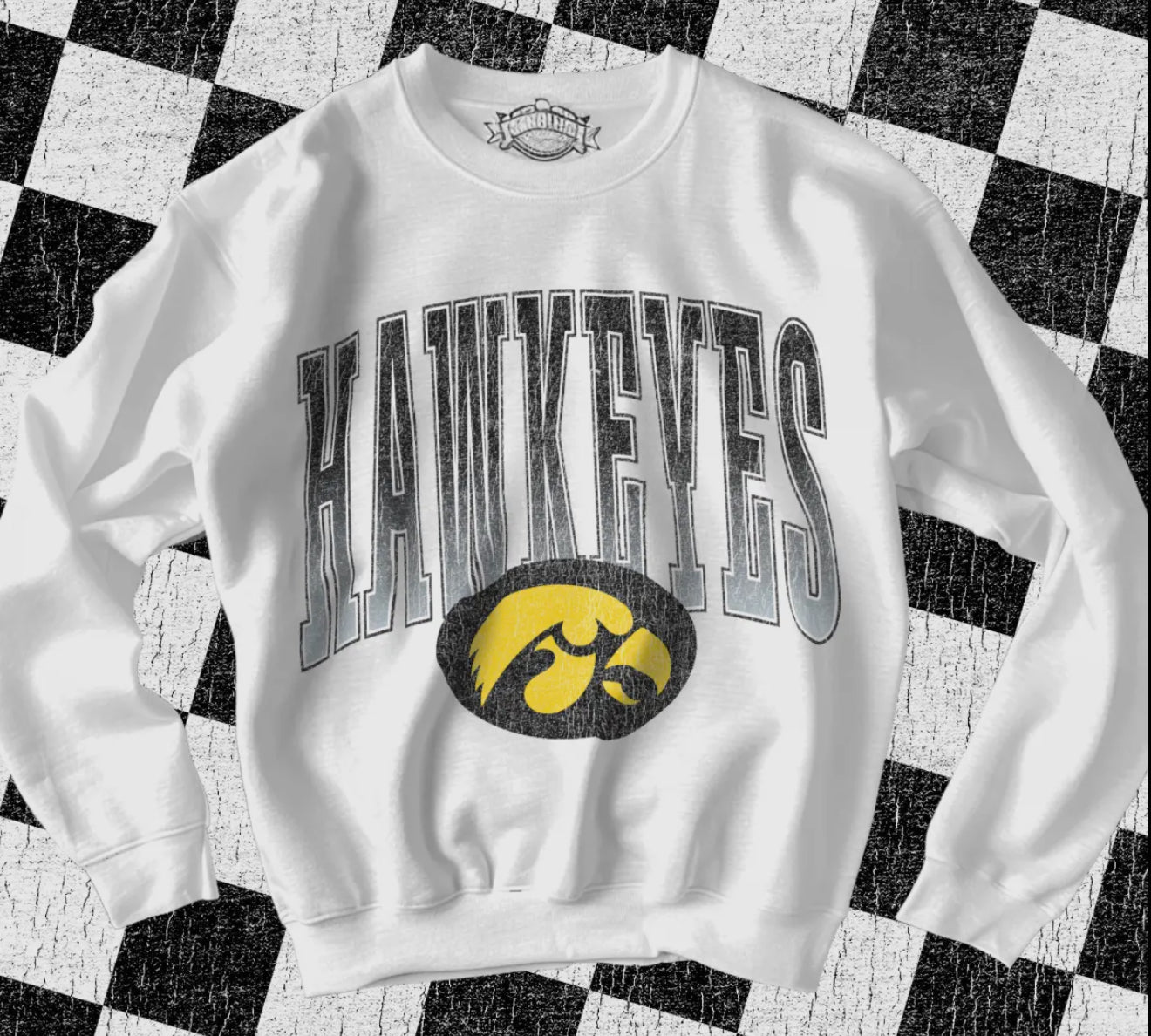 Distressed Team Name Crewnecks *multiple teams*