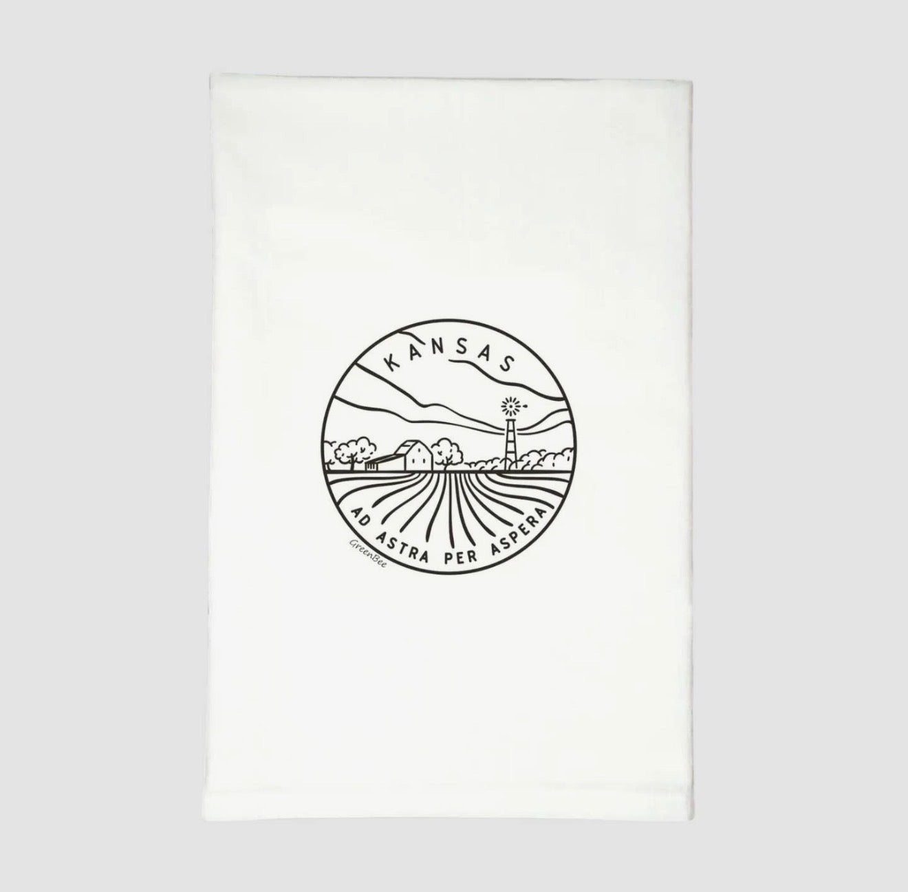 Kansas State Tea Towel