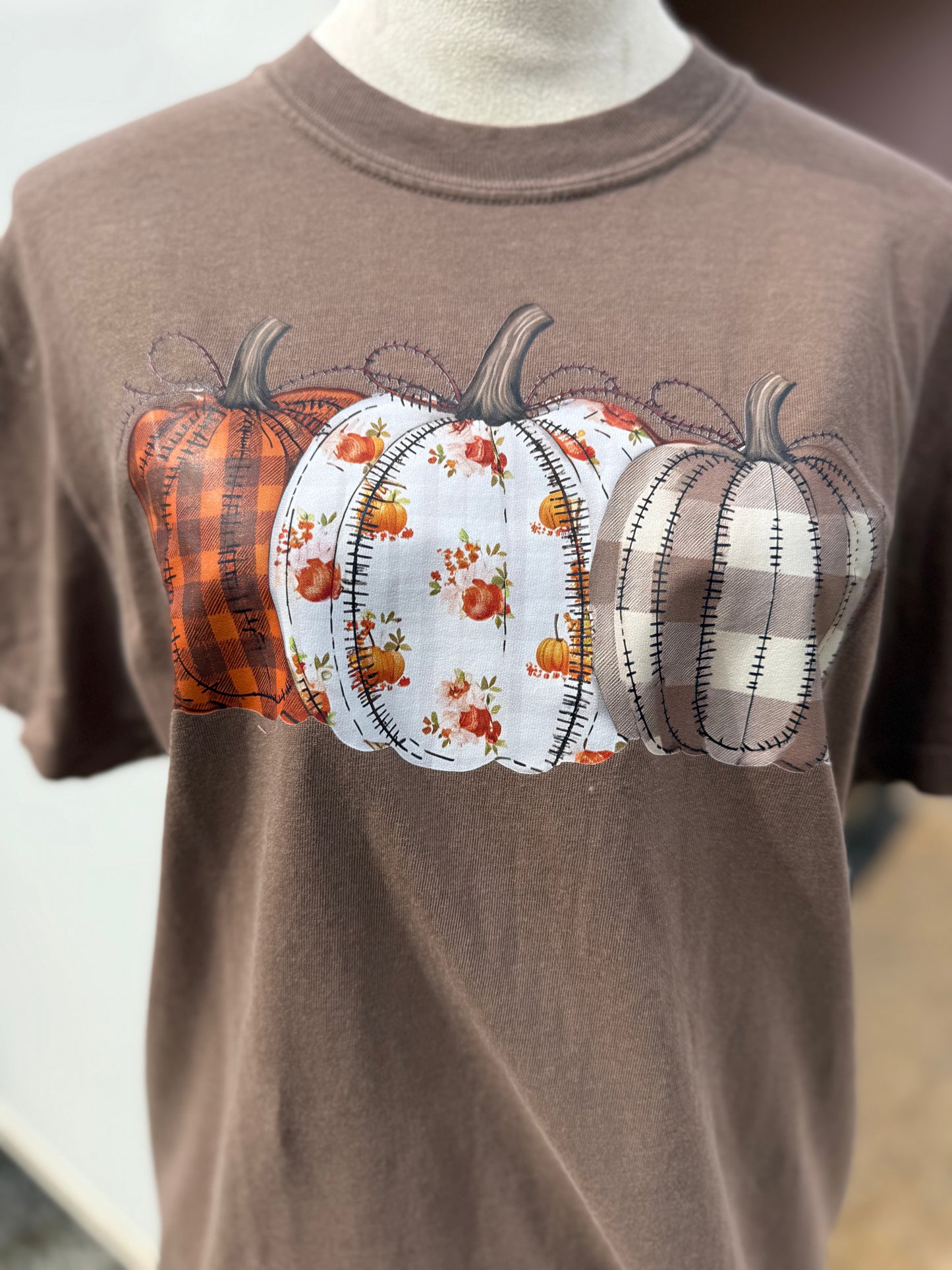 Brown Pumpkin Tee