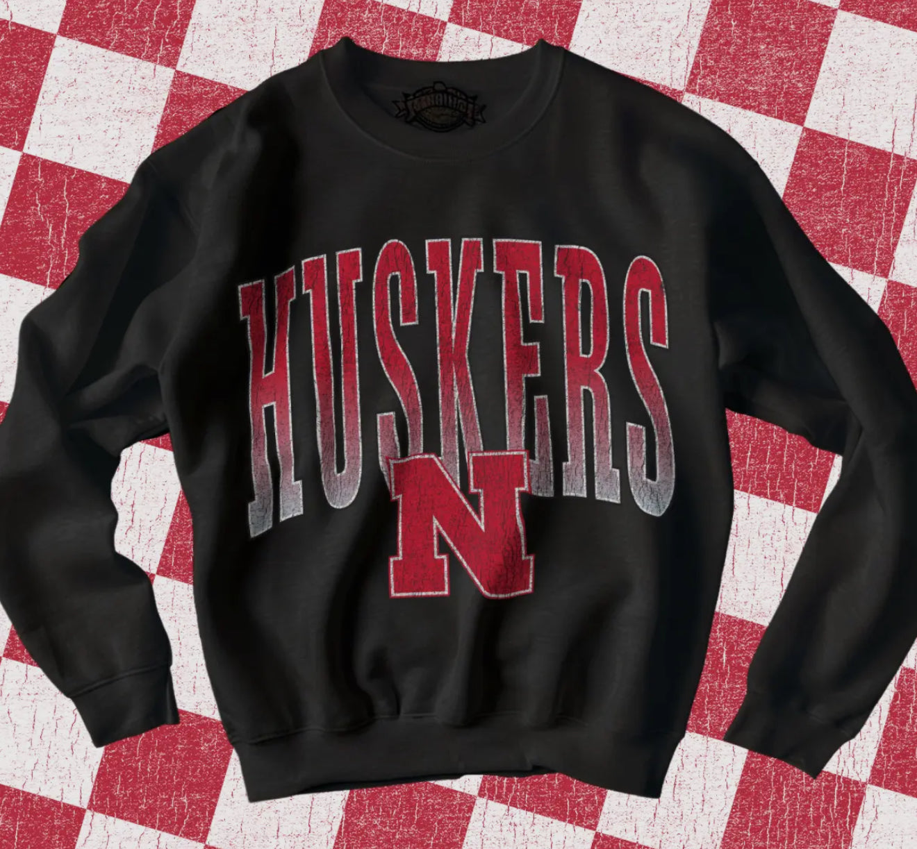 Distressed Team Name Crewnecks *multiple teams*