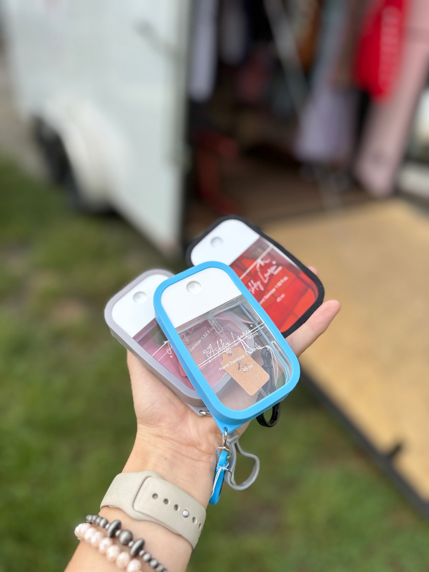 Hand Sanitizer Spray KEYCHAIN HOLDER ONLY