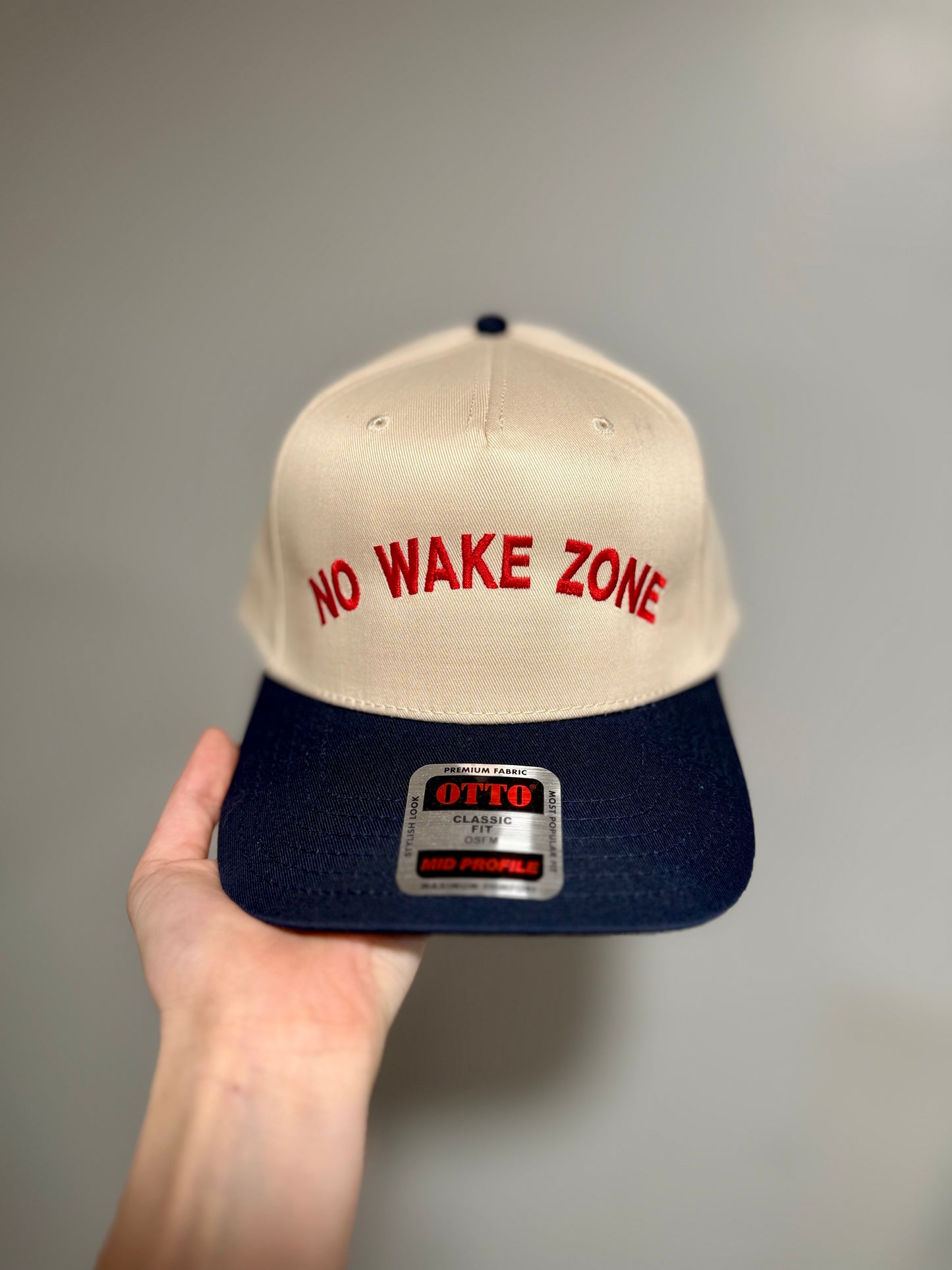No Wake Zone Trucker Hat
