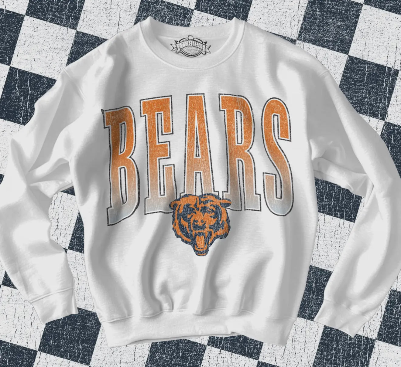 Distressed Team Name Crewnecks *multiple teams*
