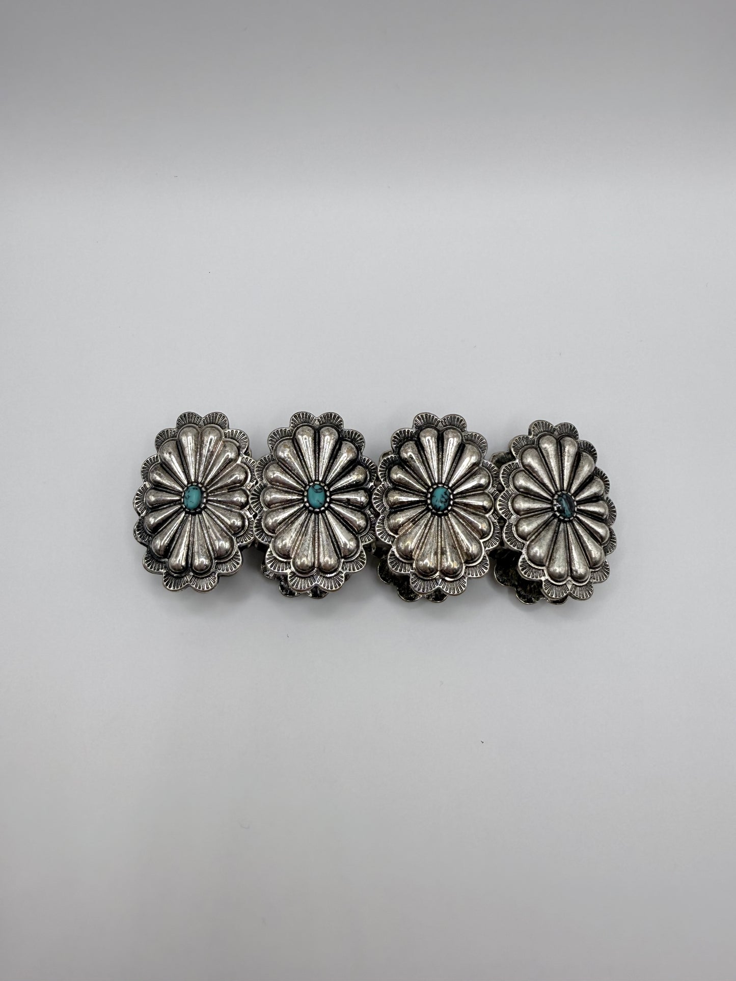 Stretch Conch Turquoise Bracelet