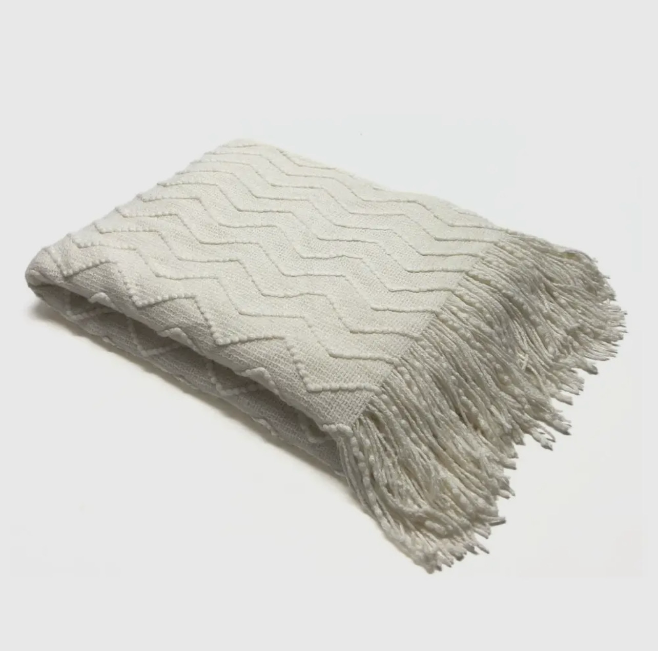 Knitted Throw Blanket