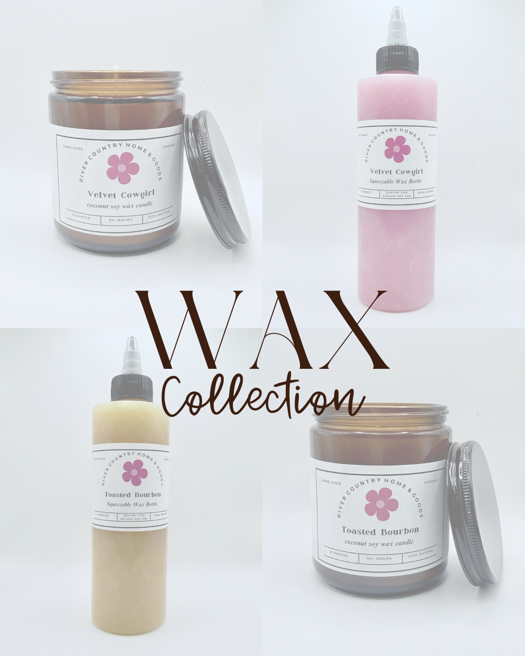 Candles + Squeezy Wax & More