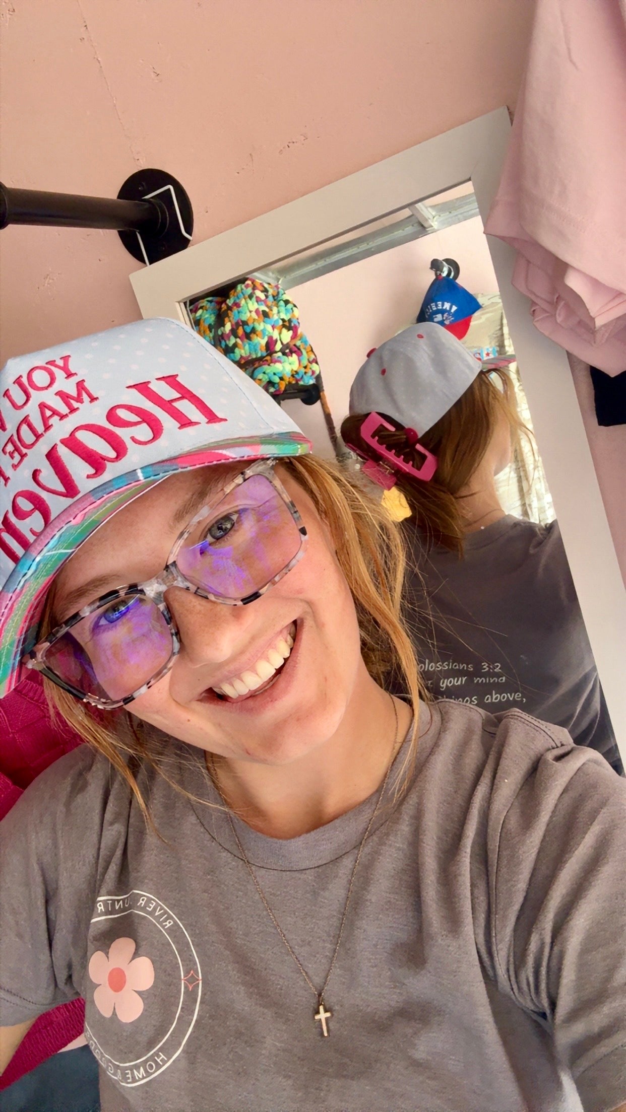 You Were Made For Heaven Embroidered Hat