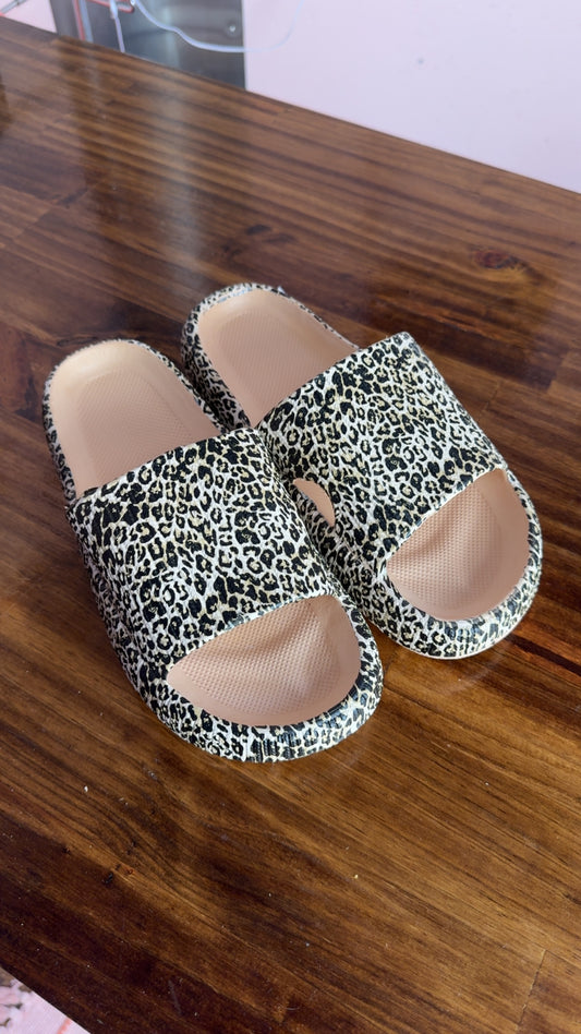 Leopard Slides | Adult Sizes