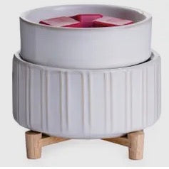 2-in-1 Ceramic & Wood Classic Warmer