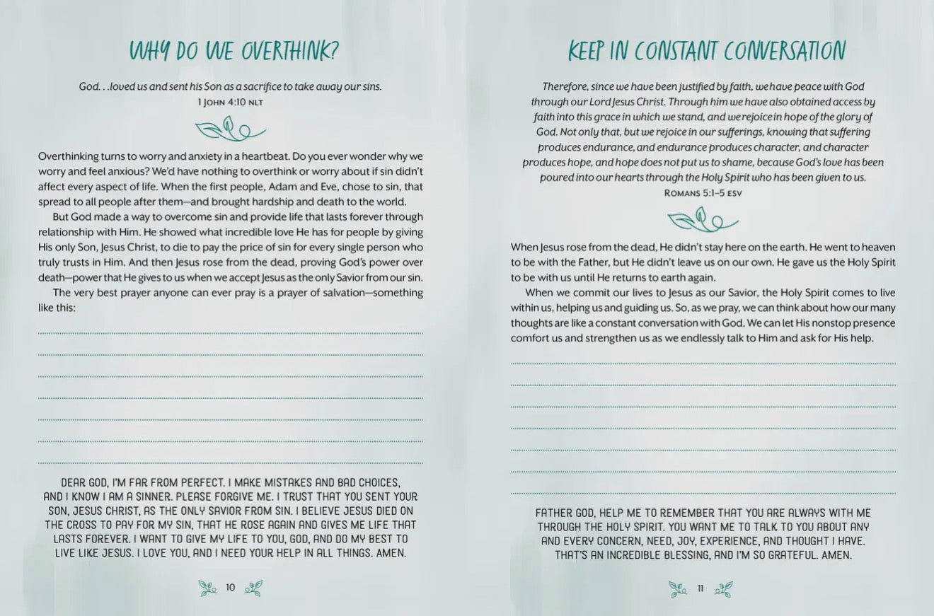 The Overthinker’s Devotional Journal