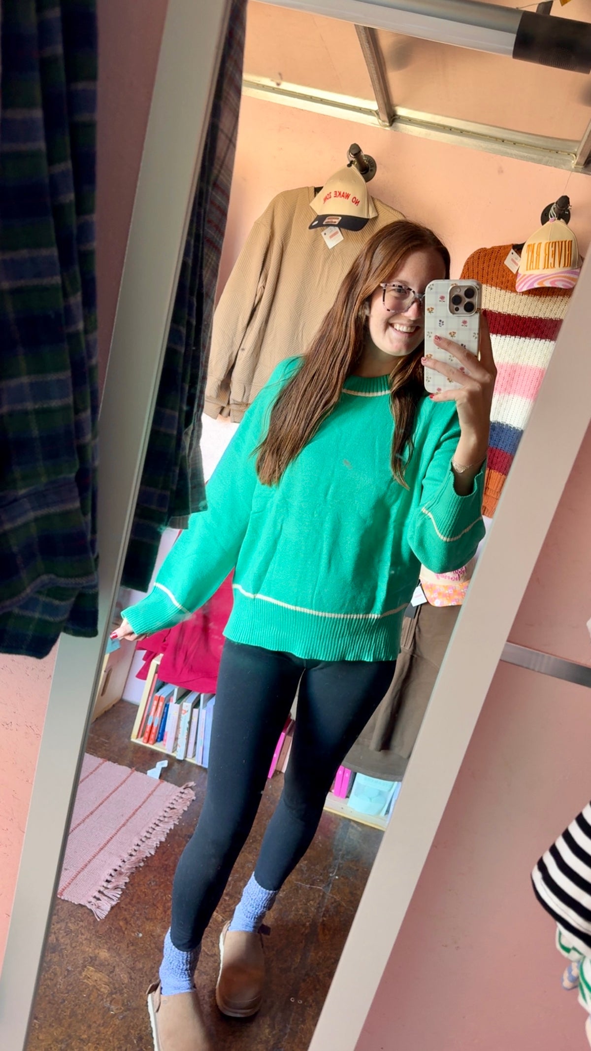 Green Baggy Sweater
