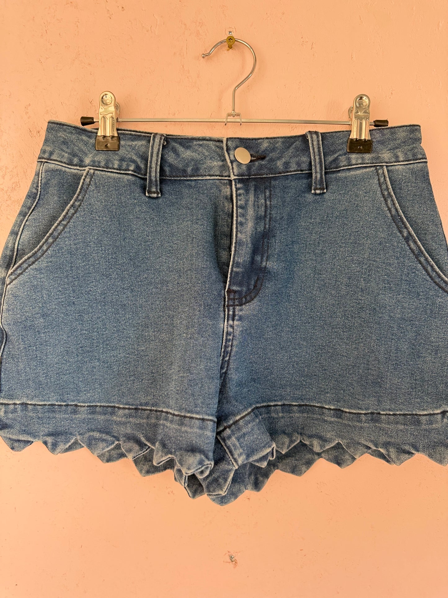 Dark Denim Shorties