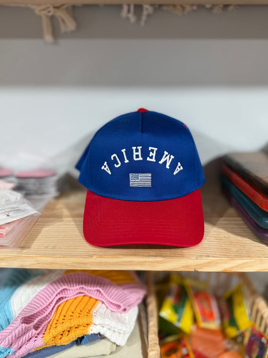 Upside Down ‘America’ Hat