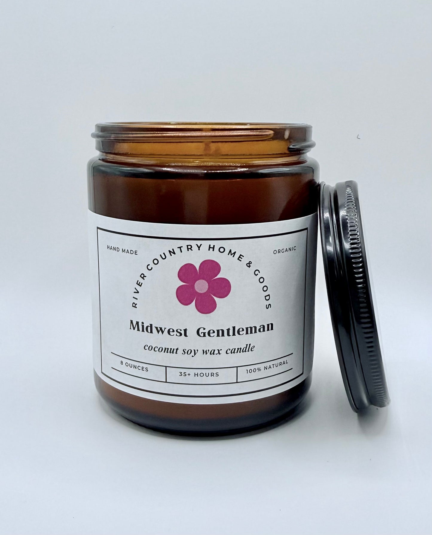Midwest Gentleman 100% Coconut Soy Wax Candle