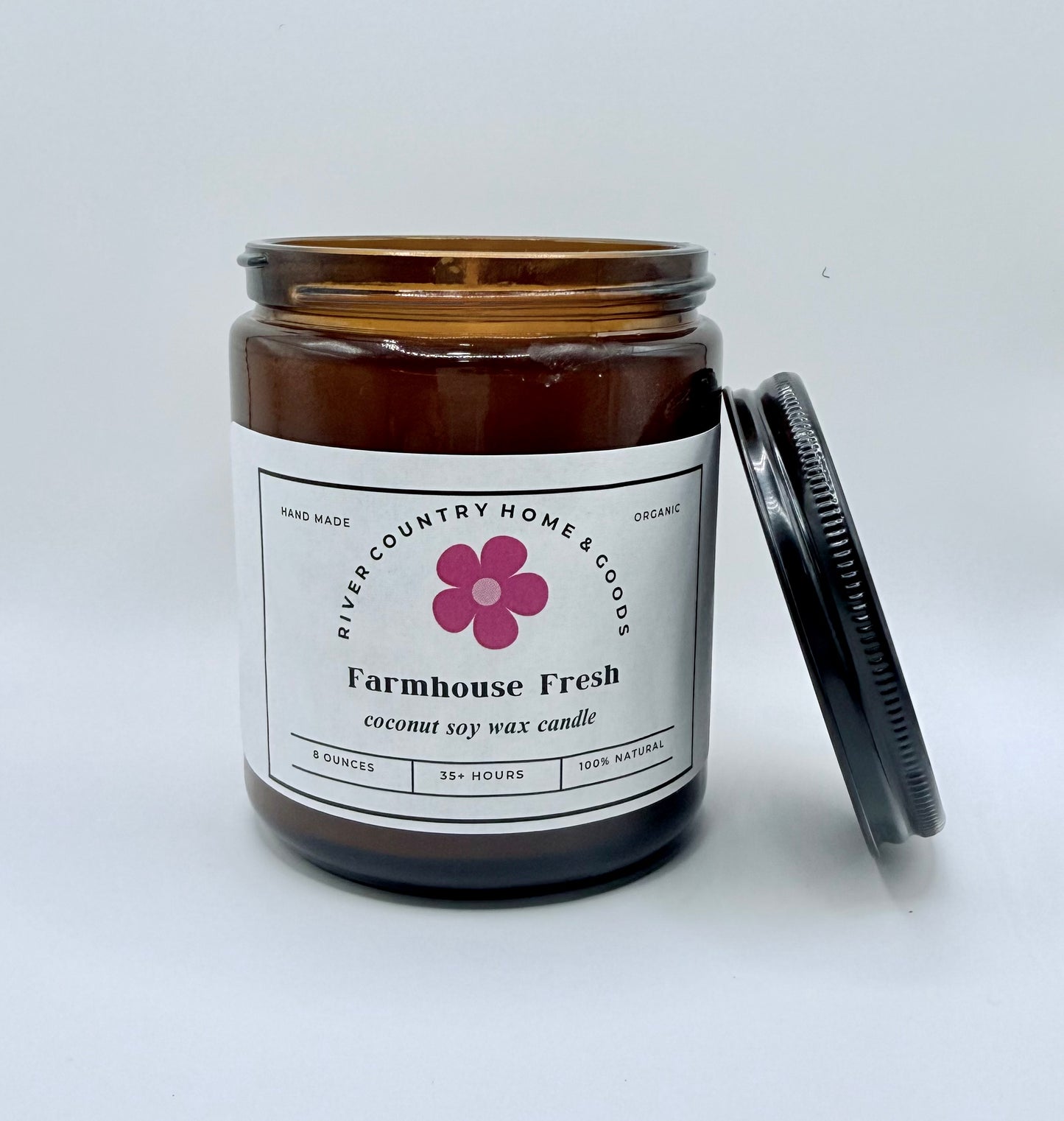 Farmhouse Fresh 100% Organic Coconut Soy Wax Candle