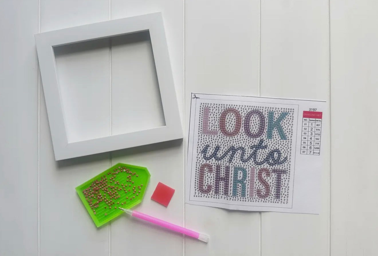 Look Unto Christ Diamond Art Kit