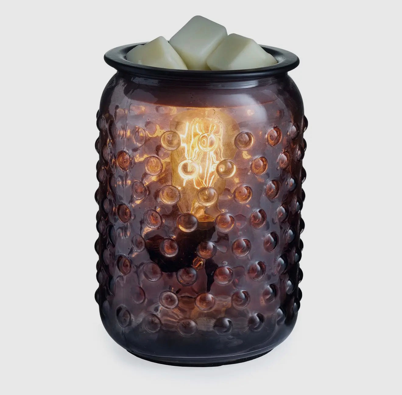 Vintage Bulb Illumination Fragrance Warmer-Smokey Hobnail