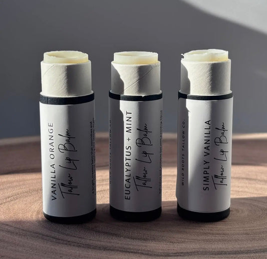 Tallow Based Spf Lip Balm