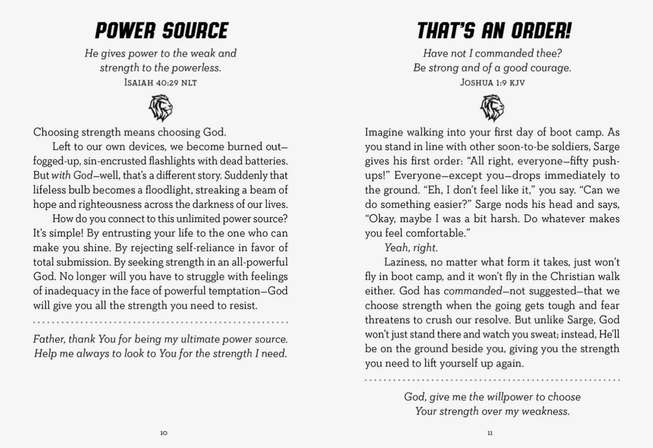 Choose Strong: 3-Minute Devotions For Teen Guys