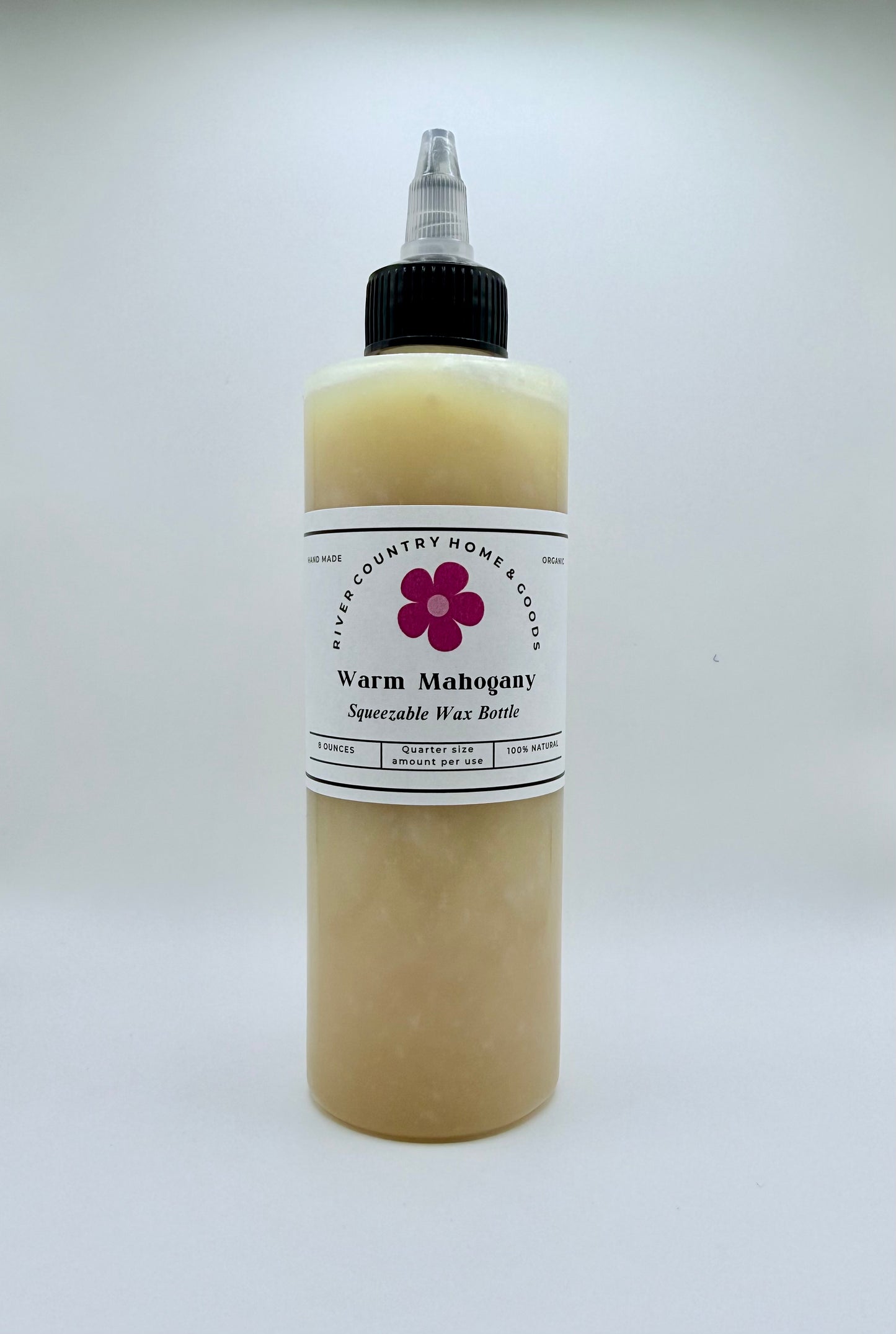 Warm Mahogany 100% Coconut Soy Wax Candle