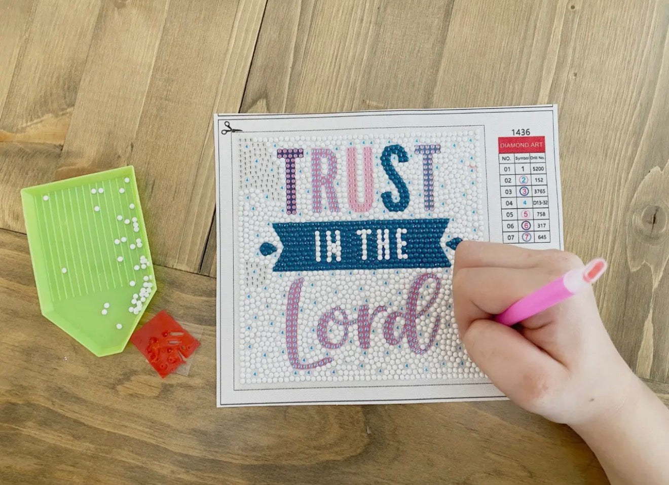 Trust in the Lord Diamond Art Kit
