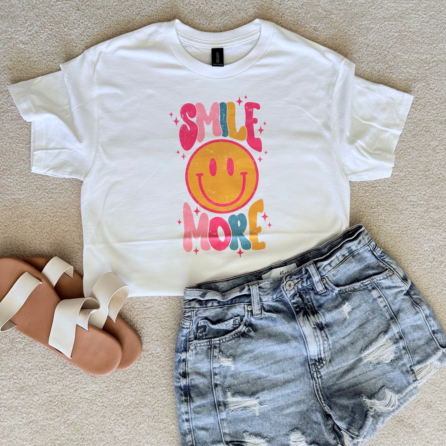 Smile More Tee