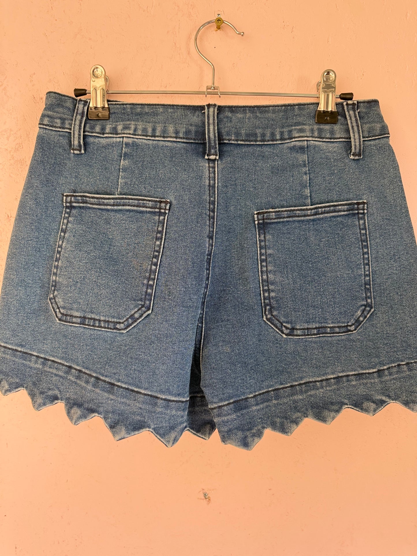 Dark Denim Shorties