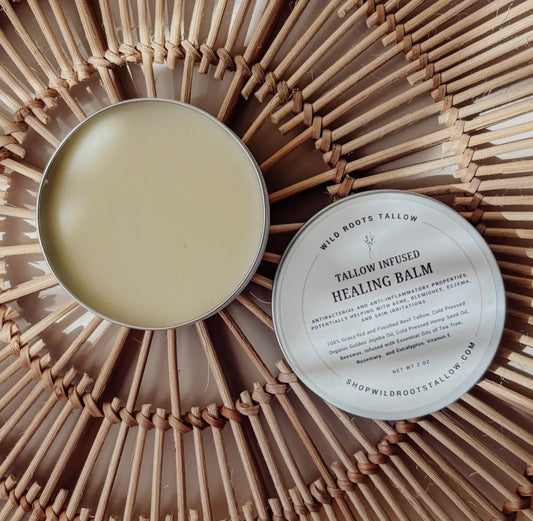 Herb-Infused Tallow Healing Balm | Botanical
Skin Repair