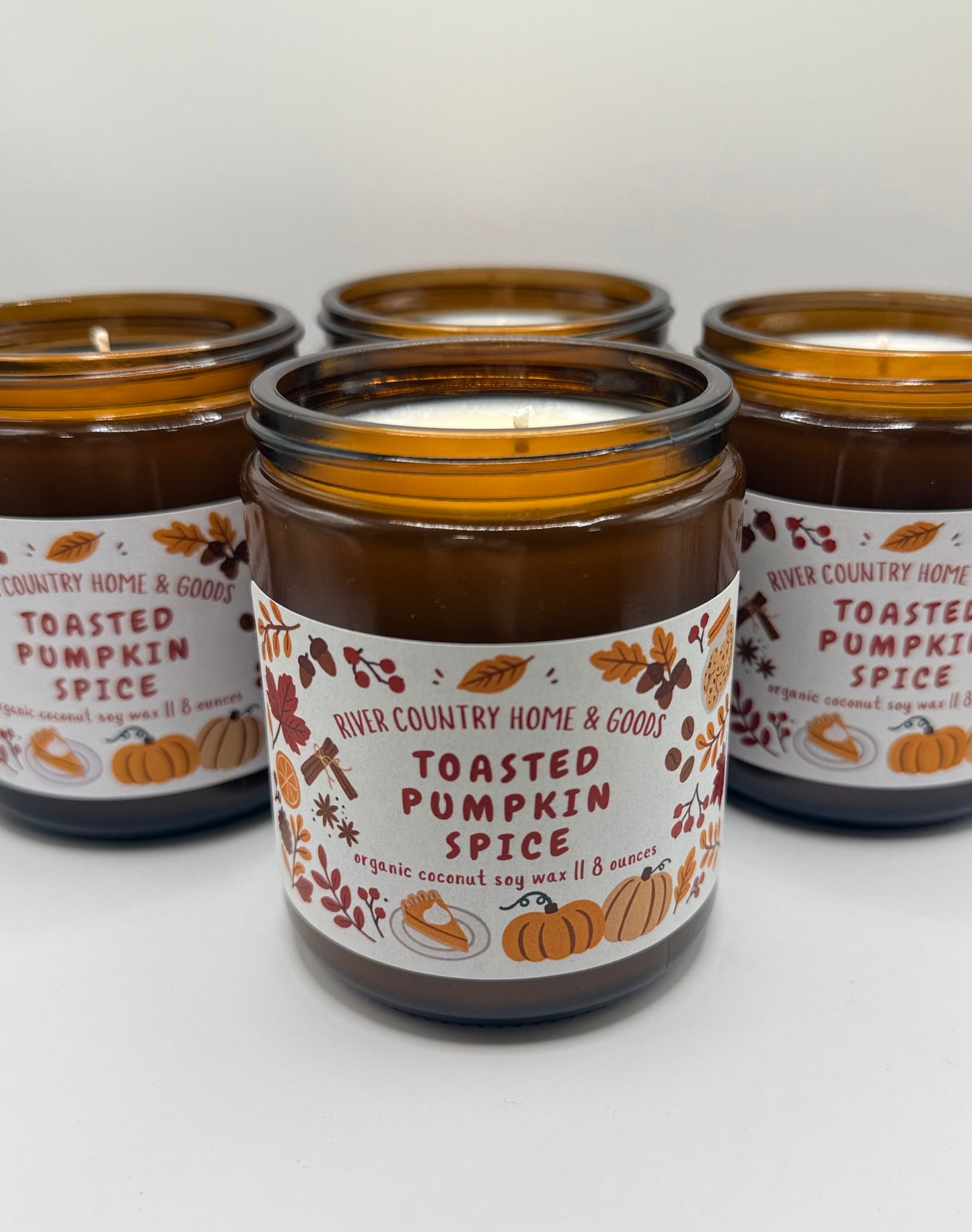LIMITED EDITION || Toasted Pumpkin Spice 8oz. Candle