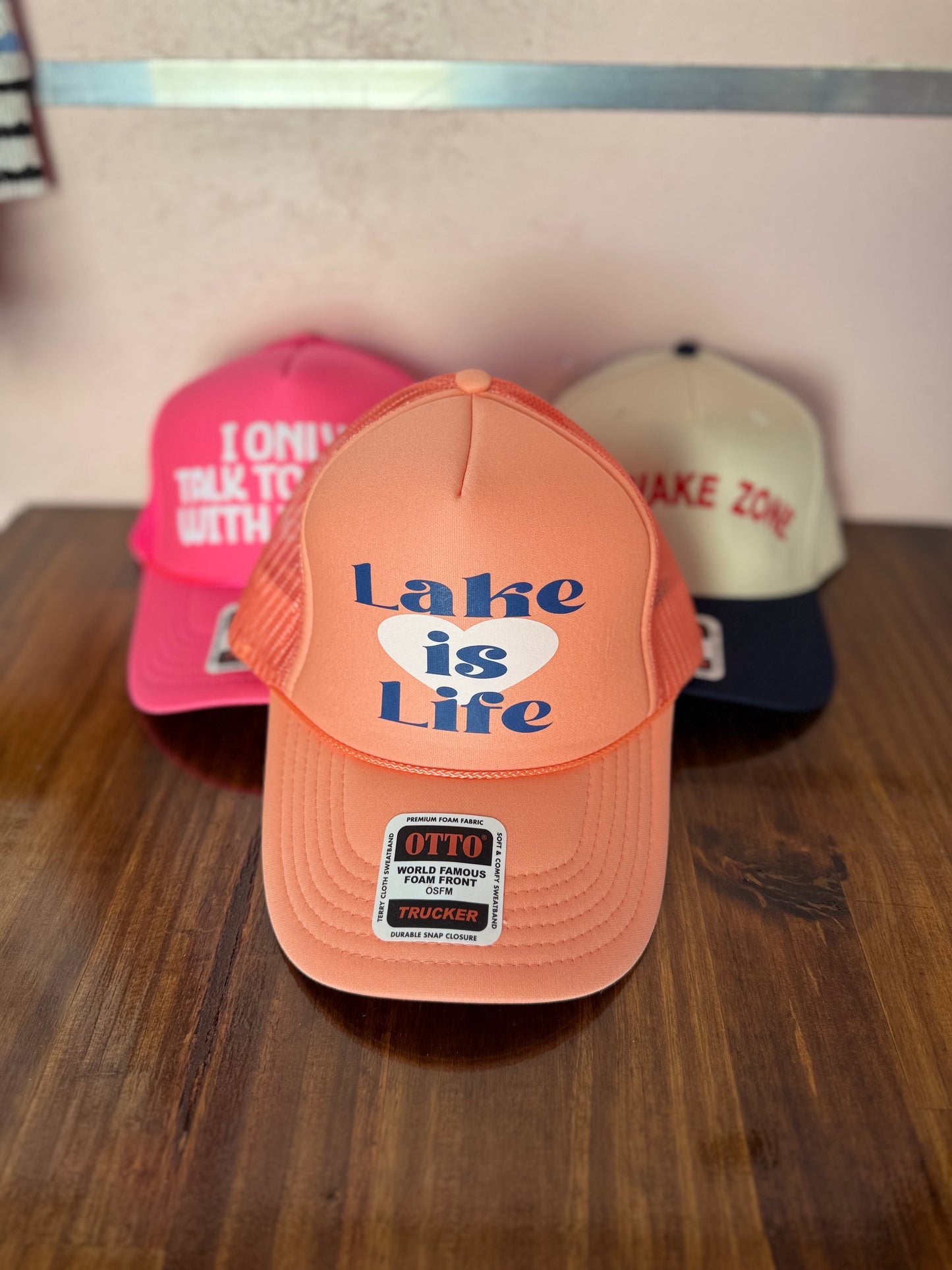 Lake is Life Trucker Hat