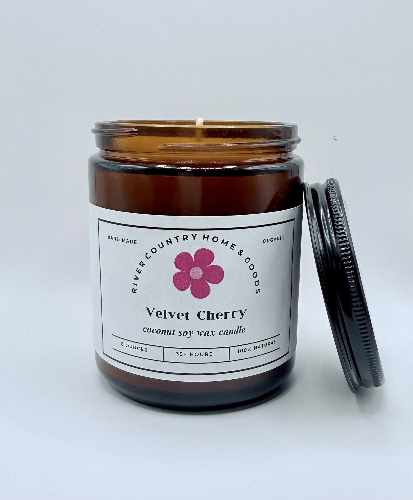 Velvet Cherry 100% Coconut Soy Wax Candle