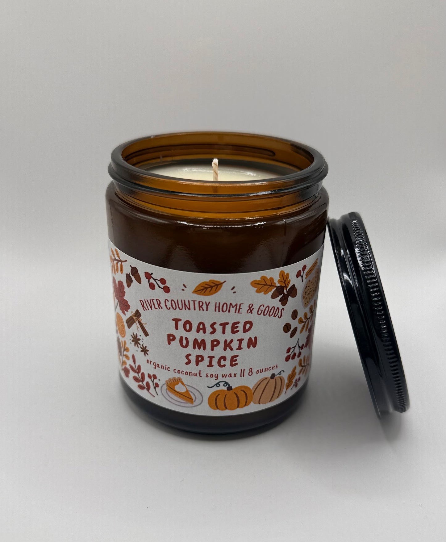 LIMITED EDITION || Toasted Pumpkin Spice 8oz. Candle