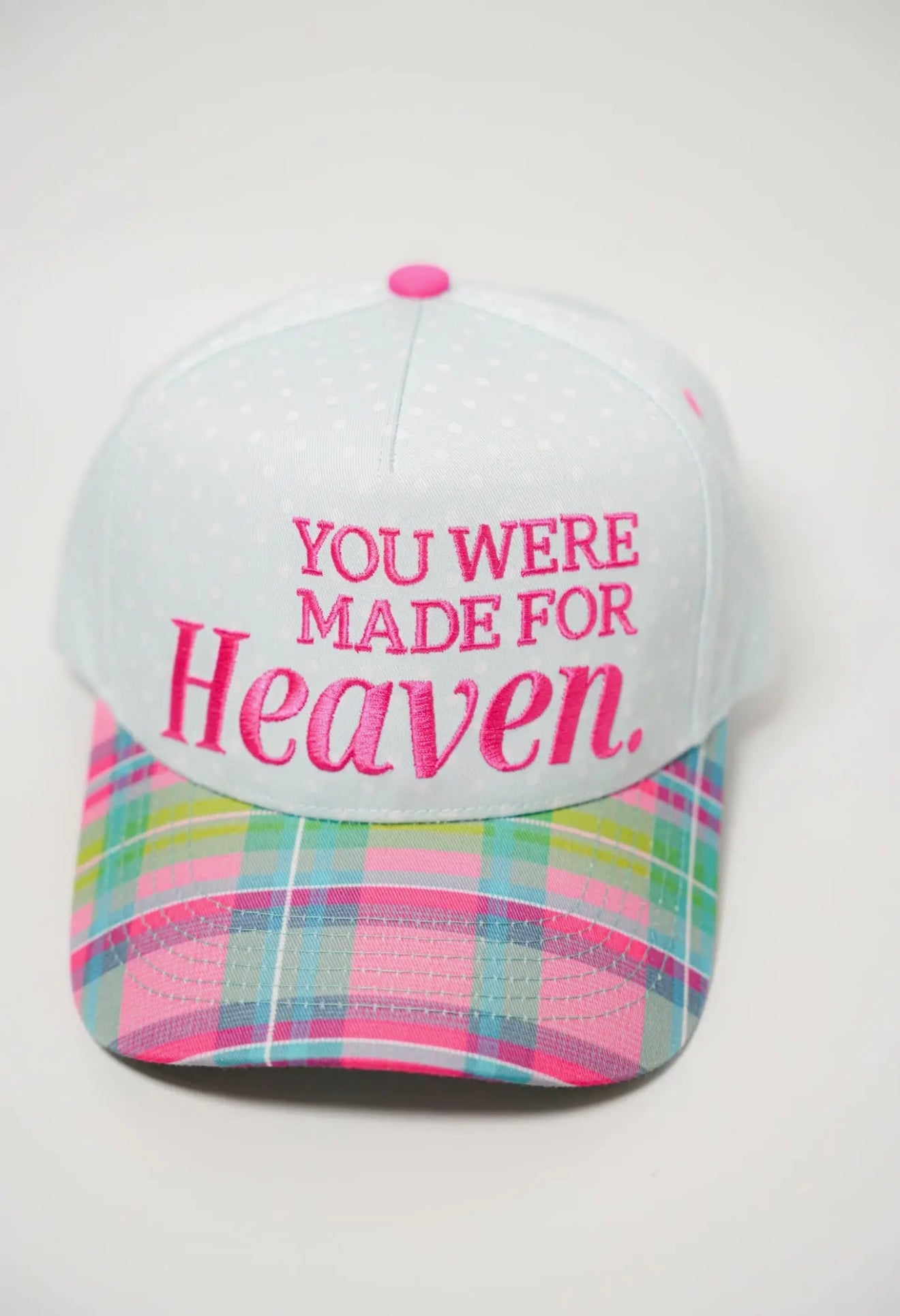 You Were Made For Heaven Embroidered Hat