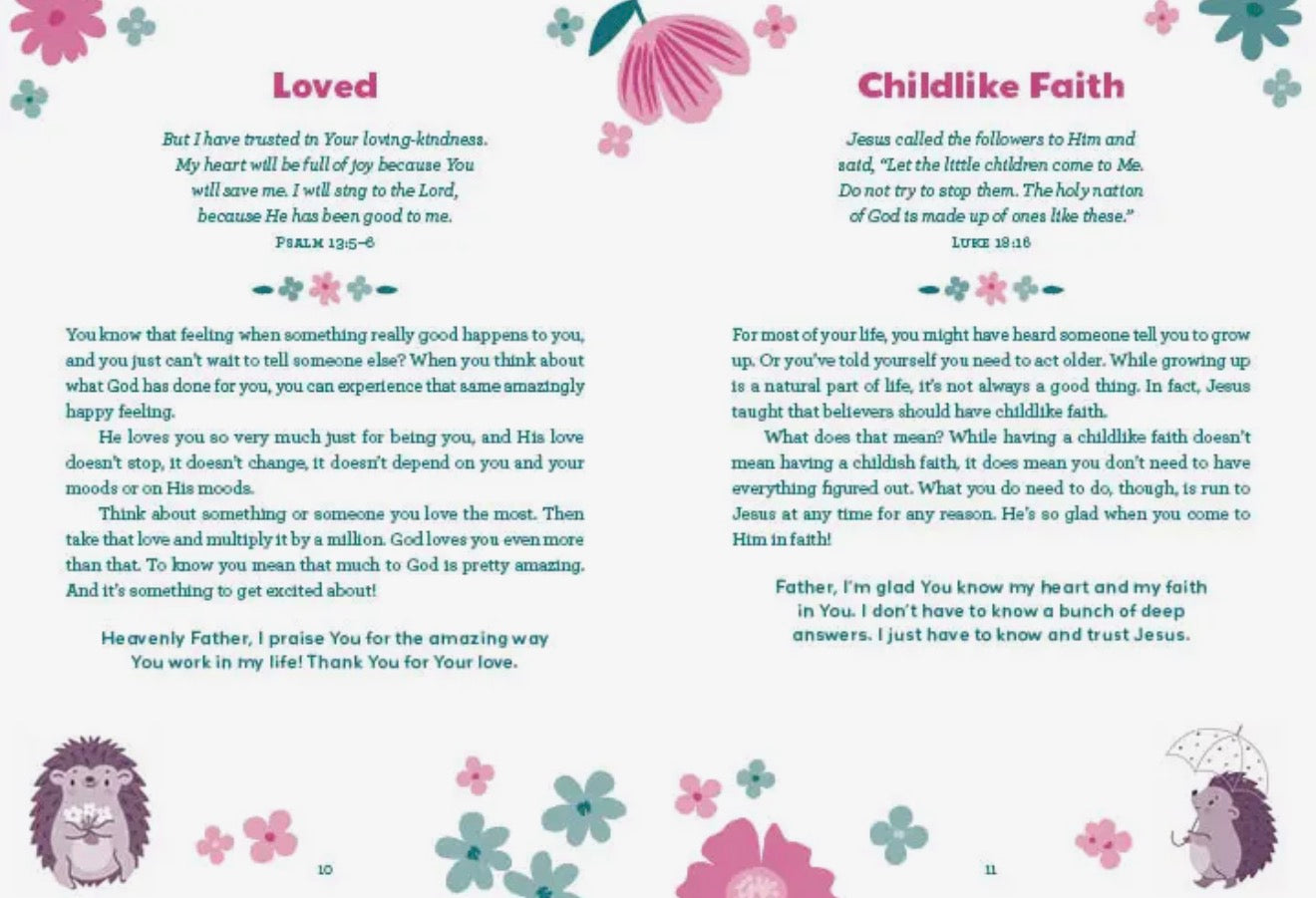 God Is So Good: Devotions and Prayers For Girls