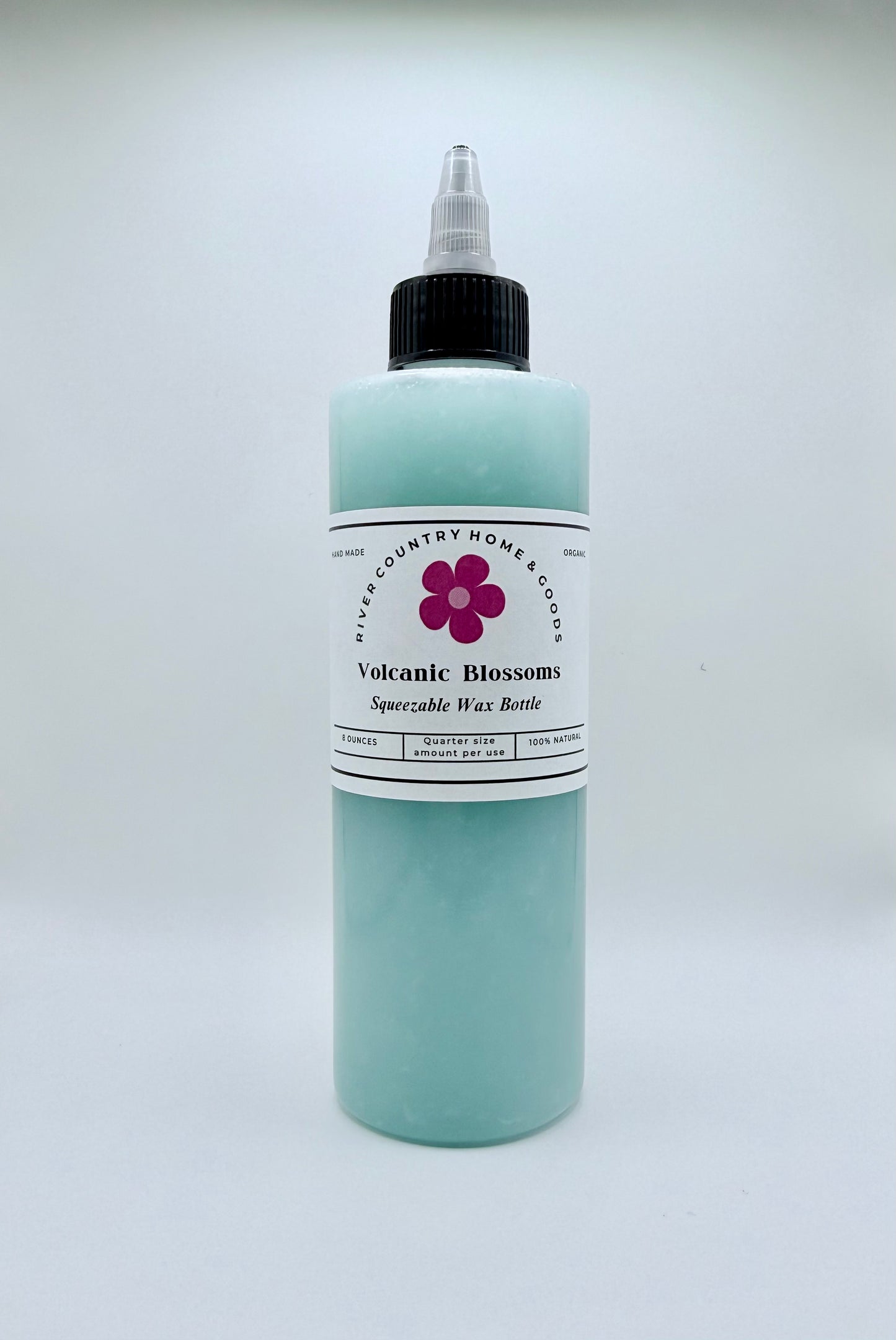 Volcanic Blossoms 100% Organic Coconut Soy Wax Candle