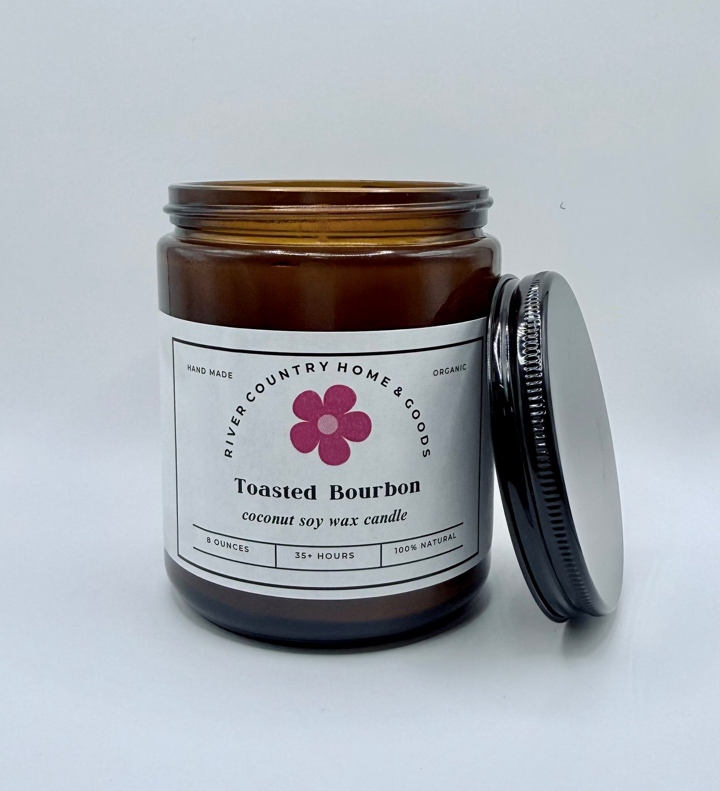 Toasted Bourbon 100% Coconut Soy Wax Candle
