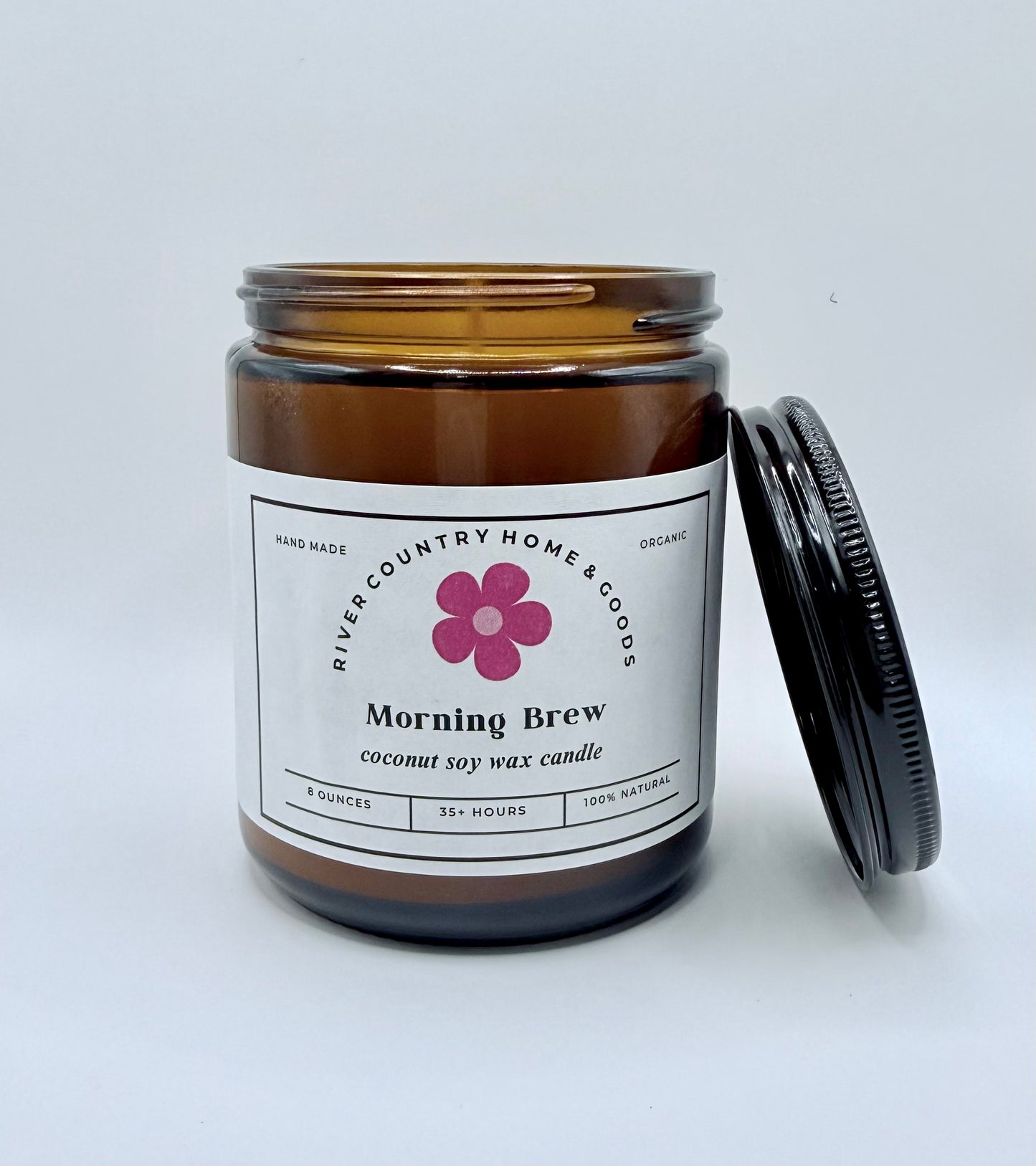 Morning Brew 100% Organic Coconut Soy Wax Candle