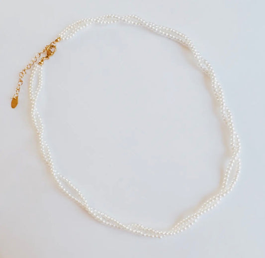Daily Dose of Grace Twist Pearl Necklace