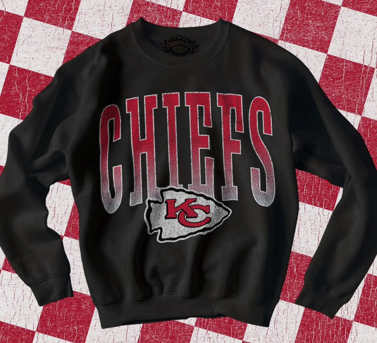 Distressed Team Name Crewnecks *multiple teams*