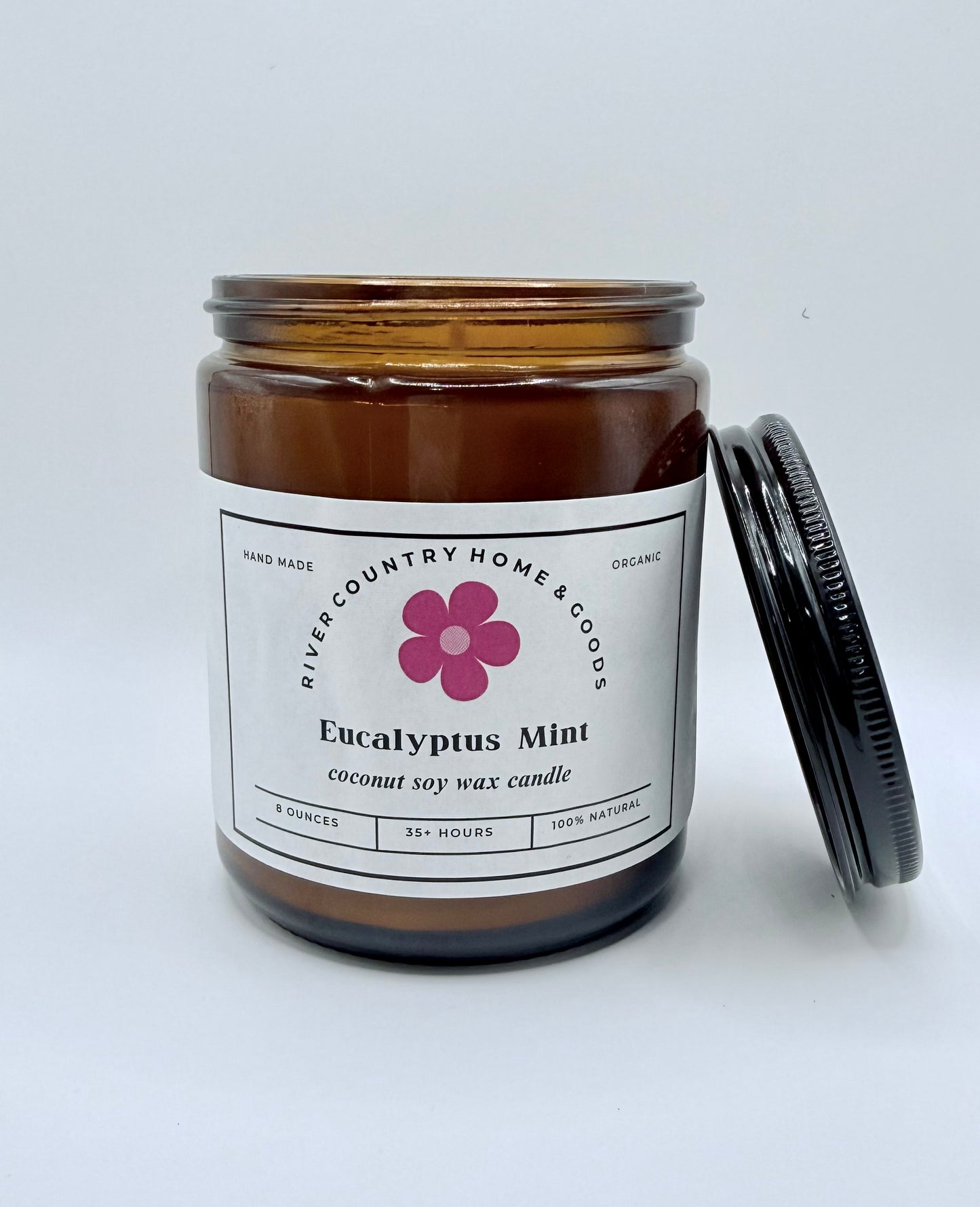 Eucalyptus Mint 100% Coconut Soy Wax Candle