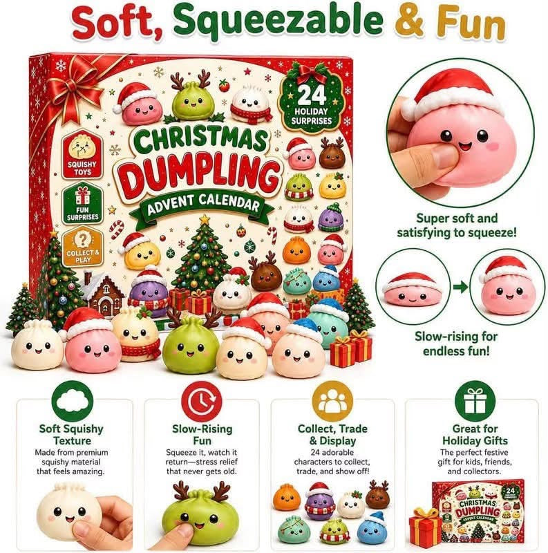 Dumpling Squishy Advent Calendar | Arriving of of Oct./beginning of Nov.