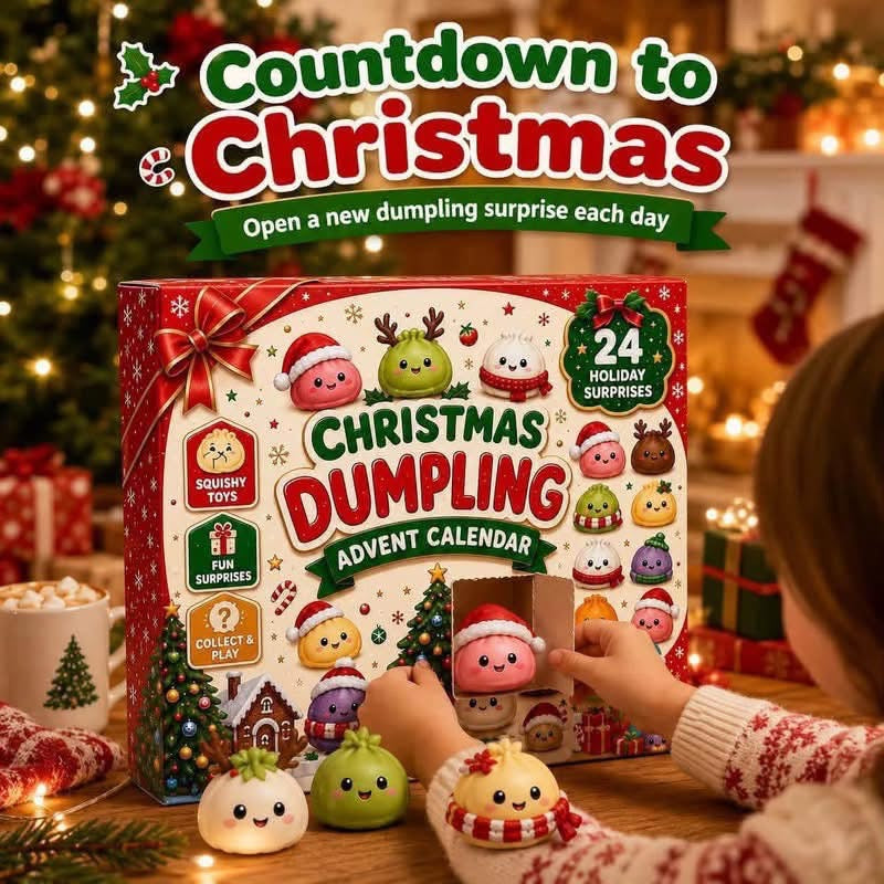 Dumpling Squishy Advent Calendar | Arriving of of Oct./beginning of Nov.