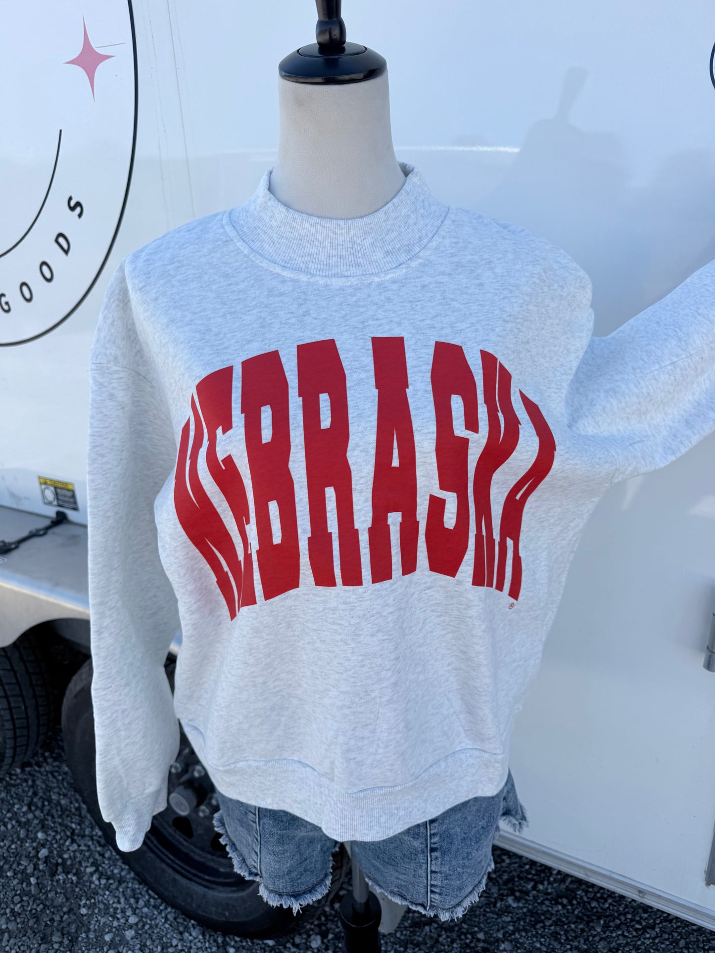 Nebraska Parke Crewneck