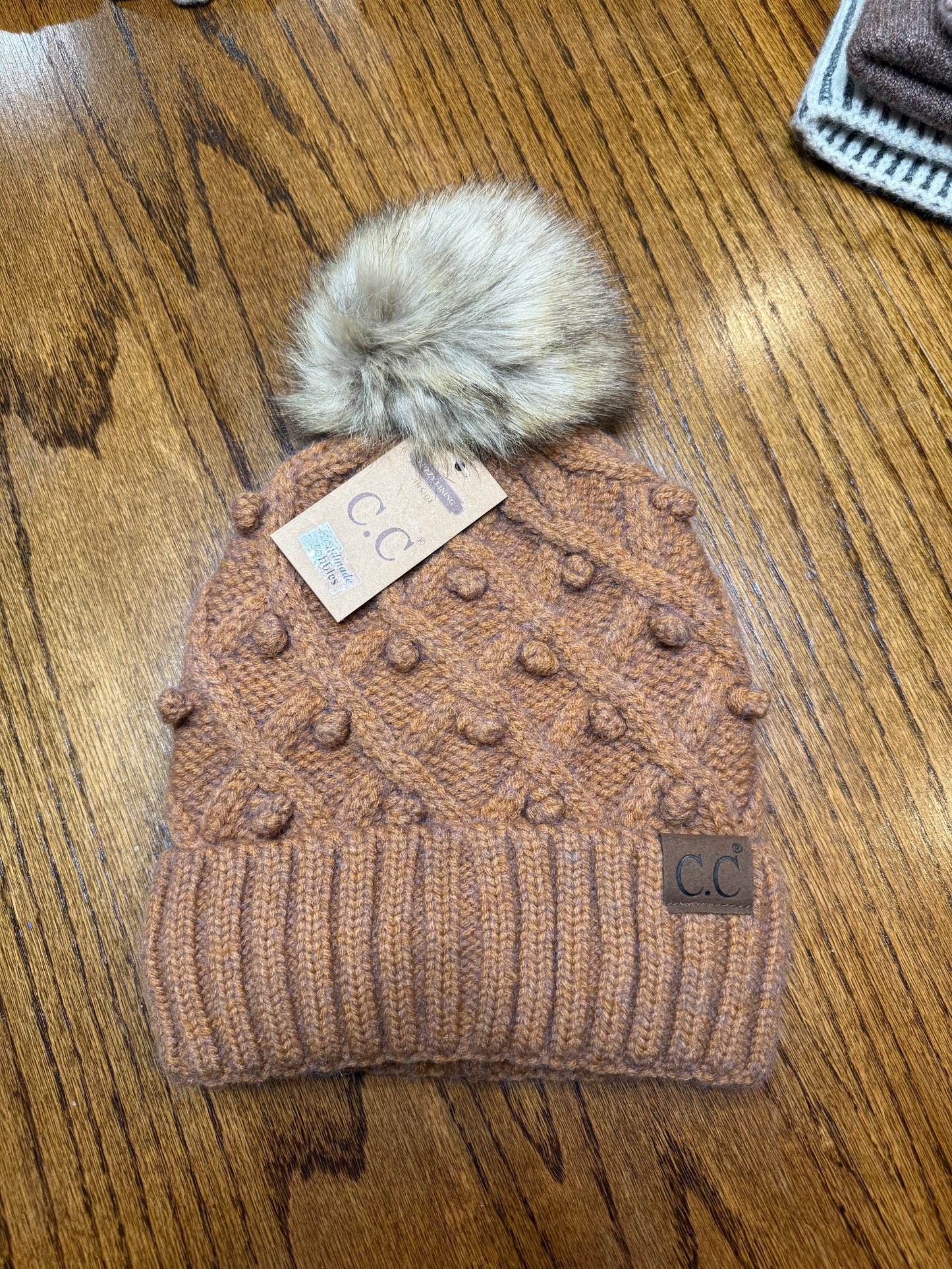 CC Beanie with Pom
