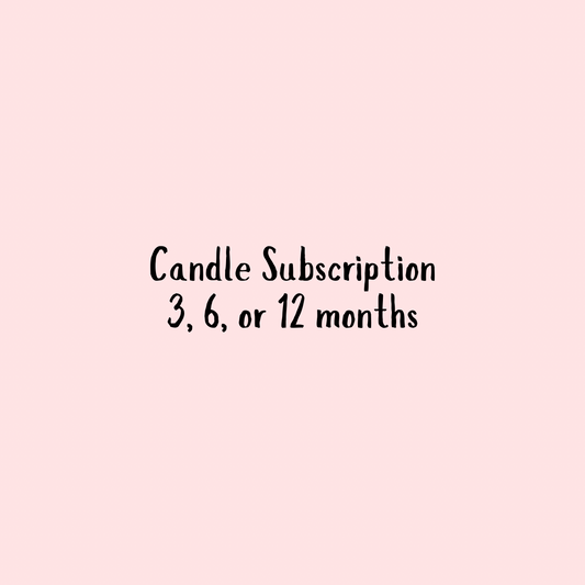 Candle Subscription Box (1X Payment)