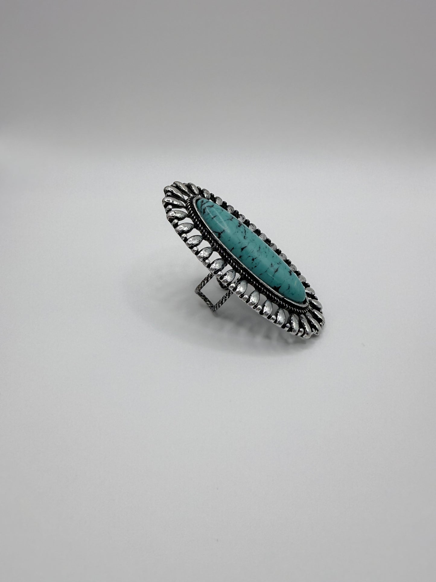 Adjustable Turquoise Ring