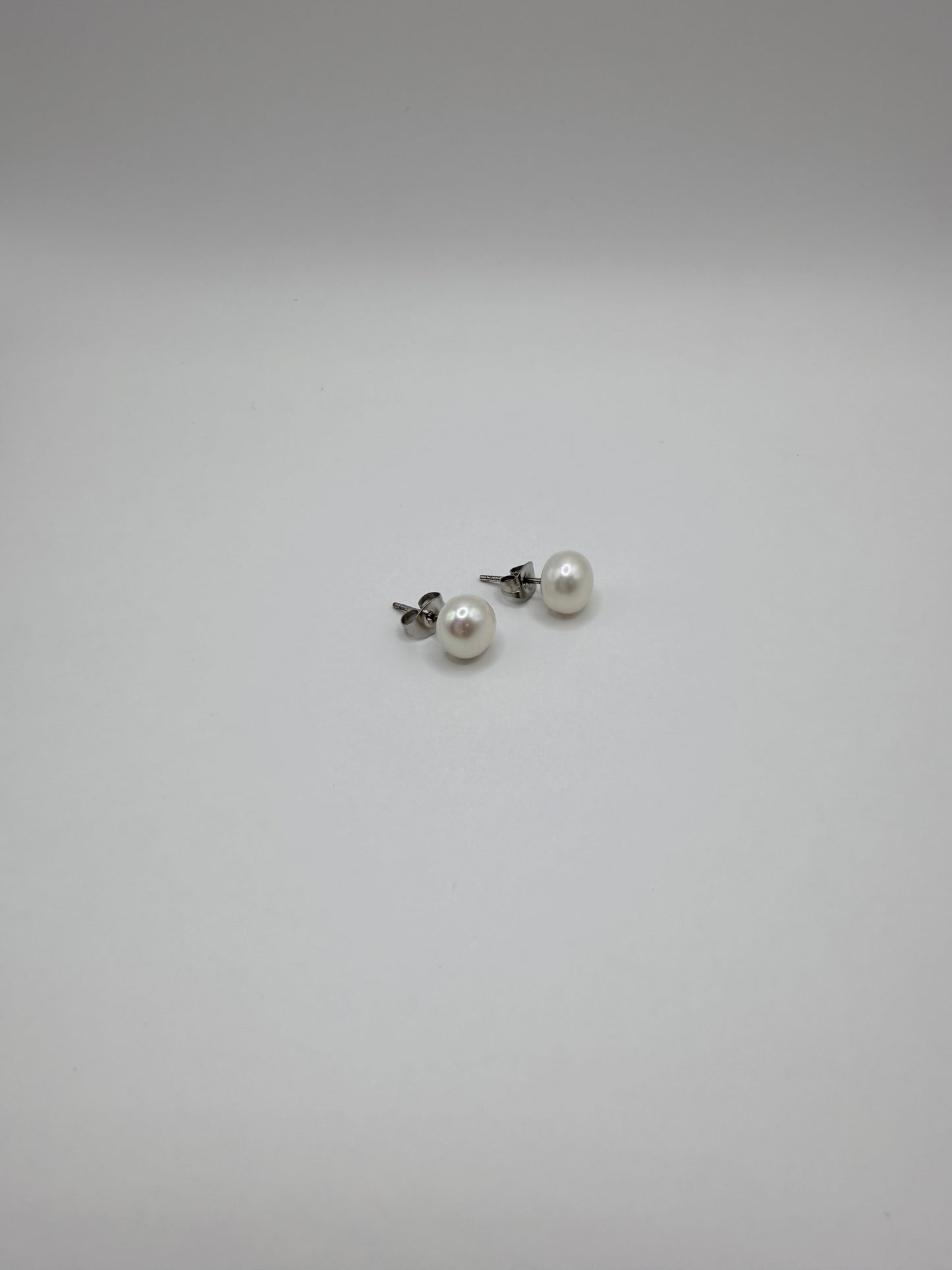 Pearl Stud Earrings